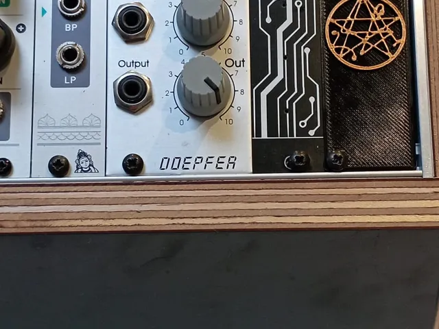 Eurorack Occult Blank Panel 26mm