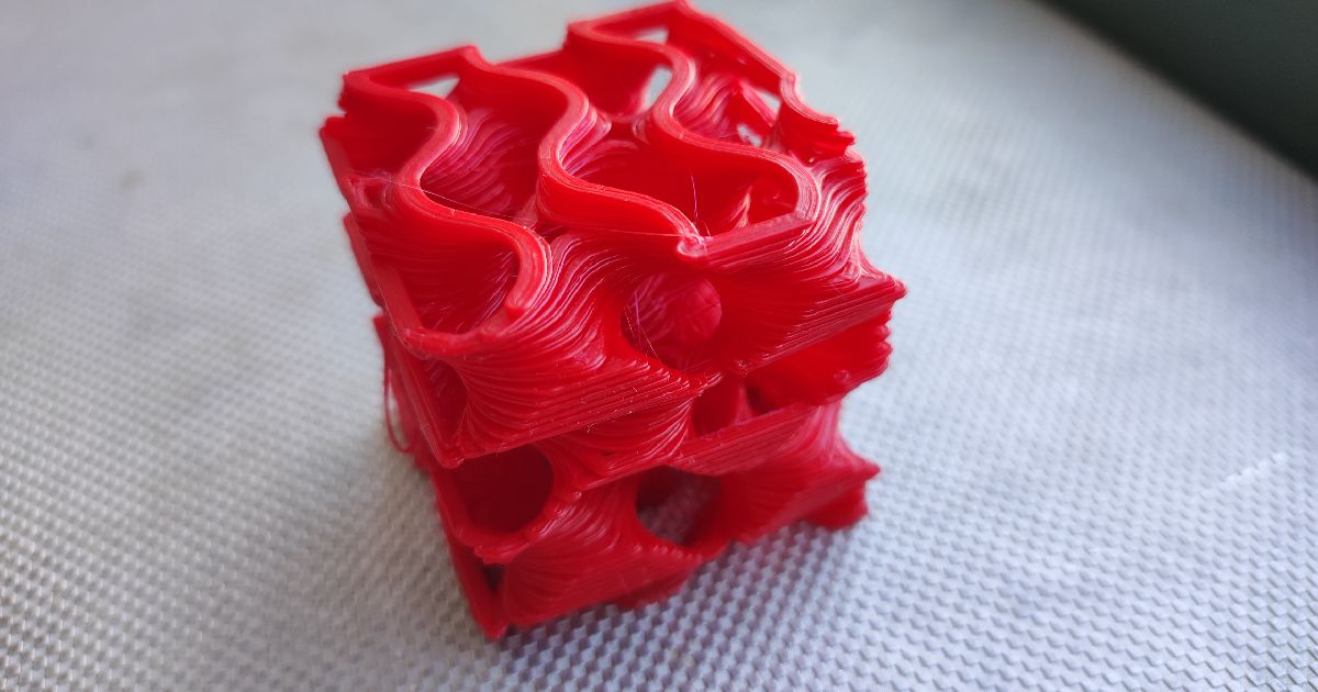 So you want to print a gyroid infill? by tiago | Download free STL ...