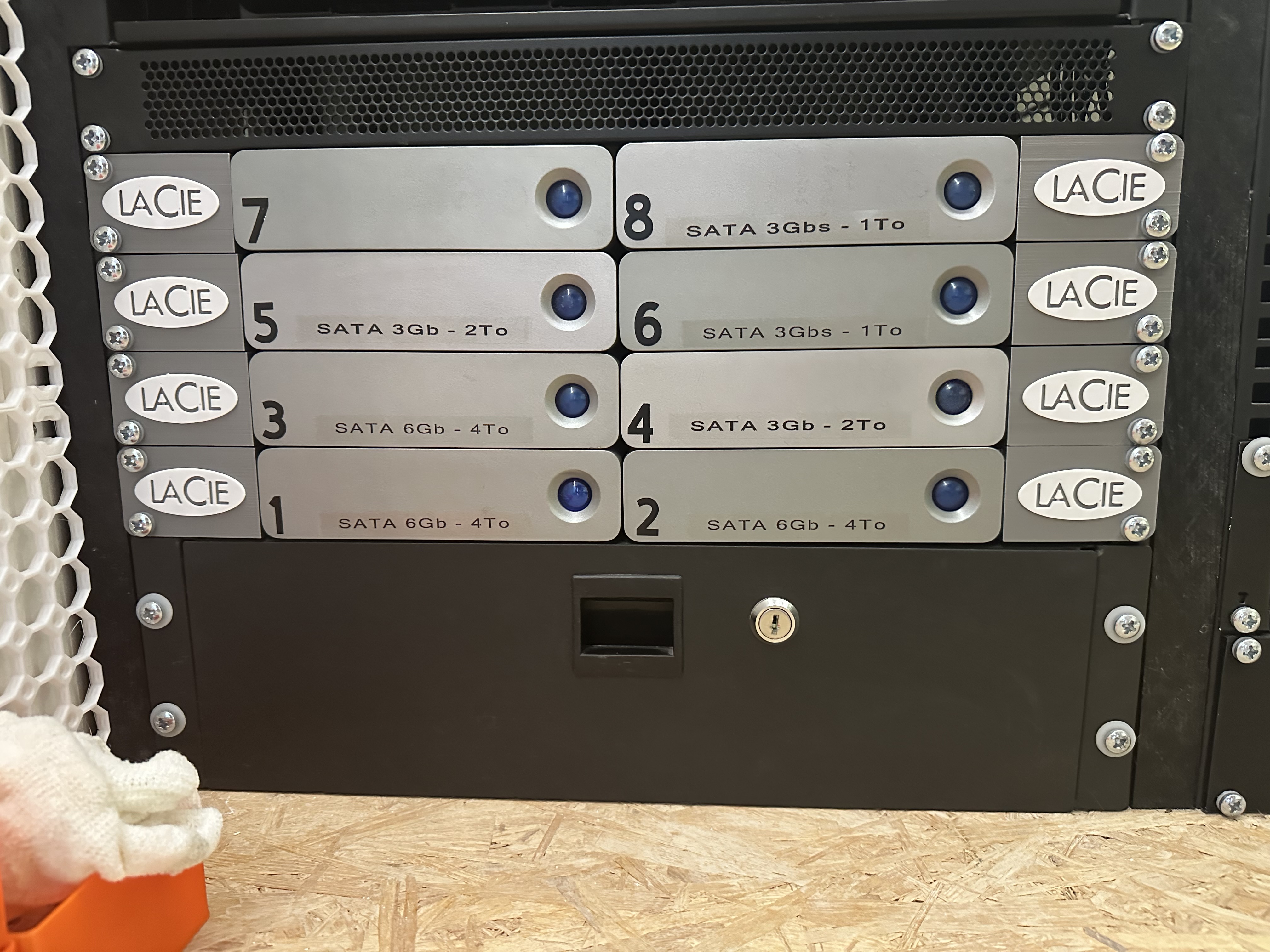Lacie Disk Rack Mount