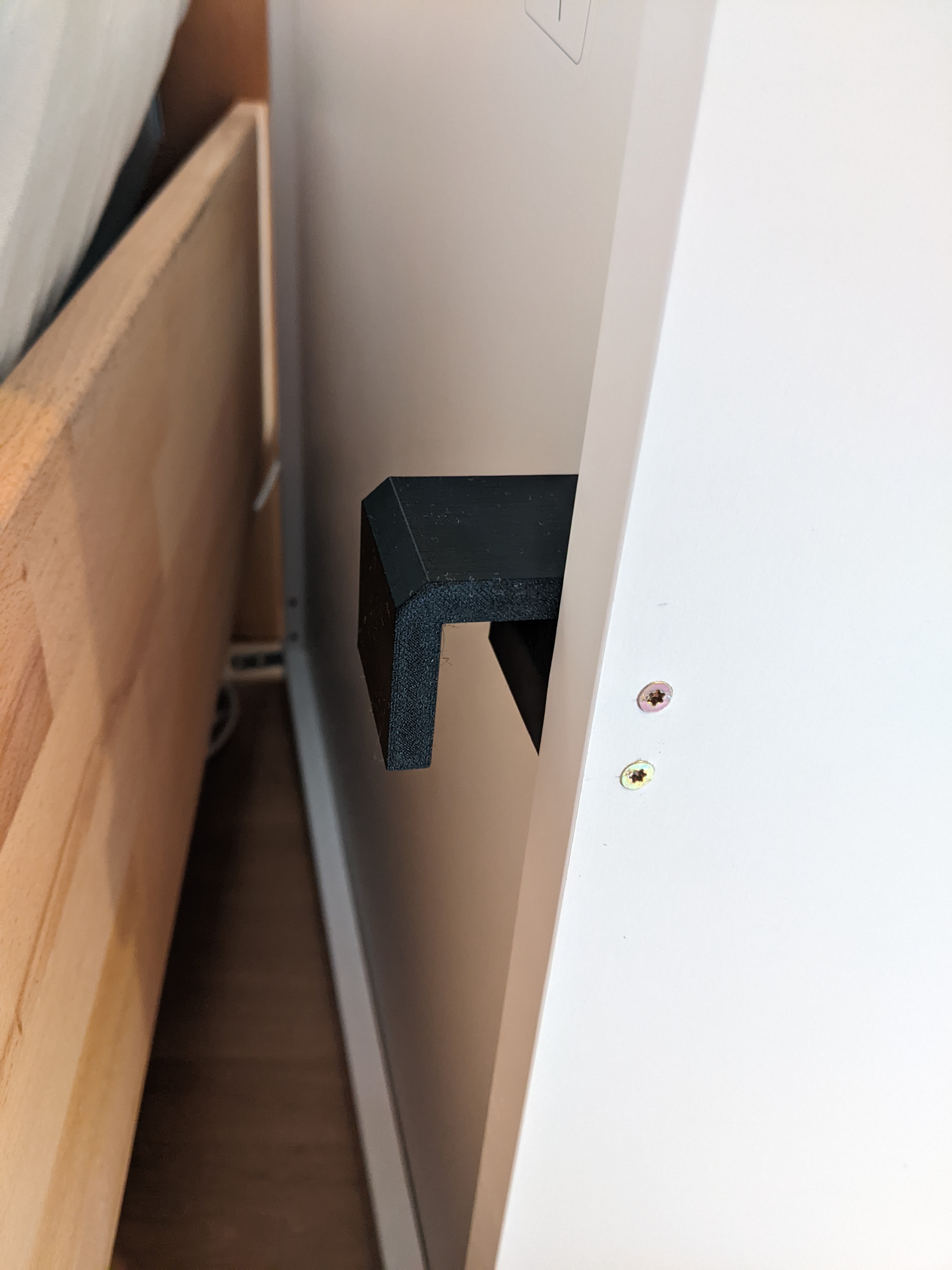 Fixation pour étagère Ikea Enhet ou autre meuble