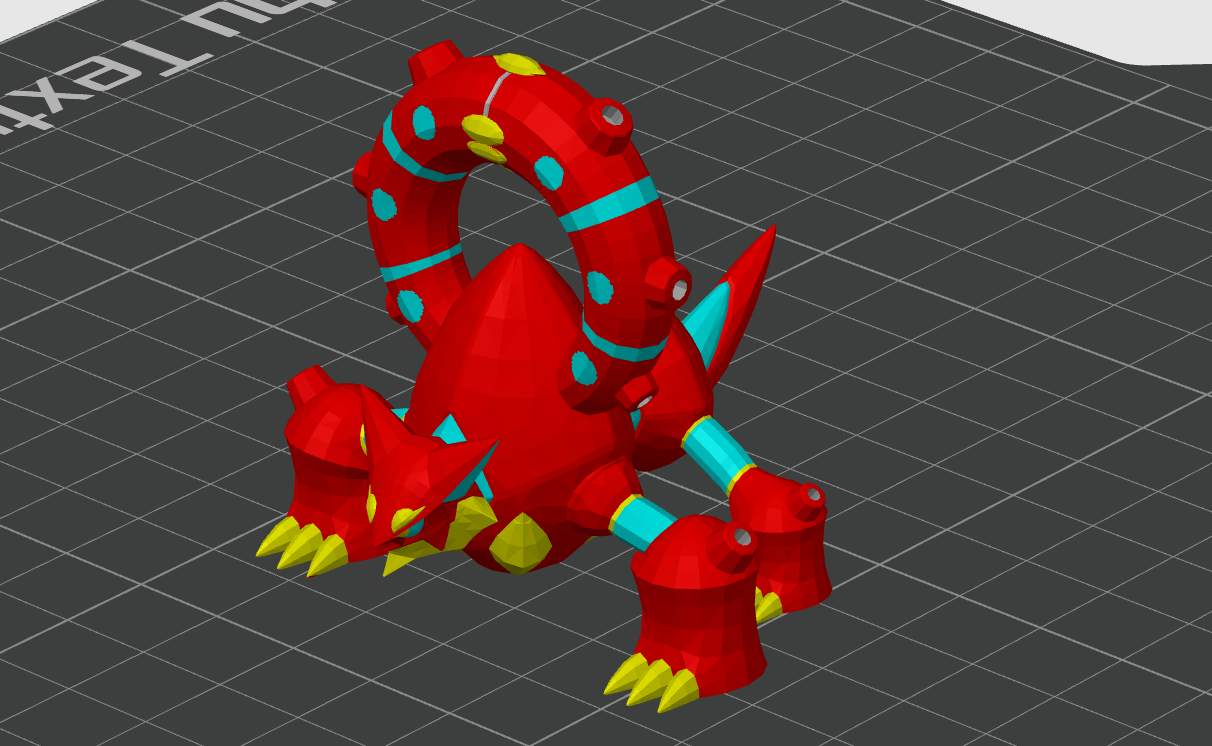 Multicolor Volcanion 4 colors