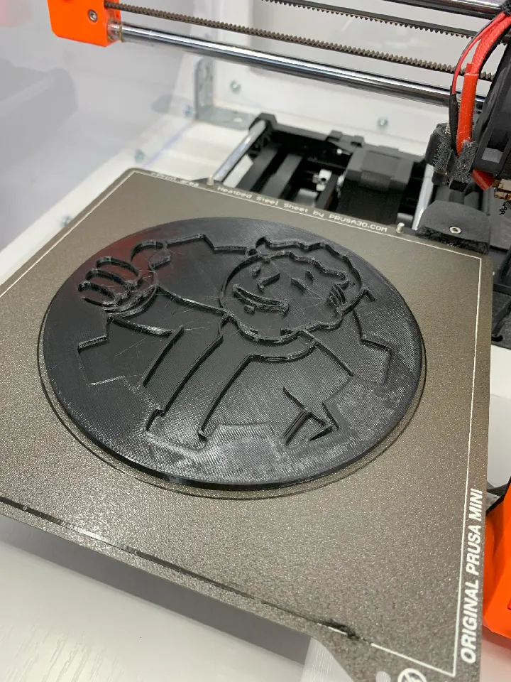FALLOUT Vault Boy by IonBeam | Download free STL model | Printables.com