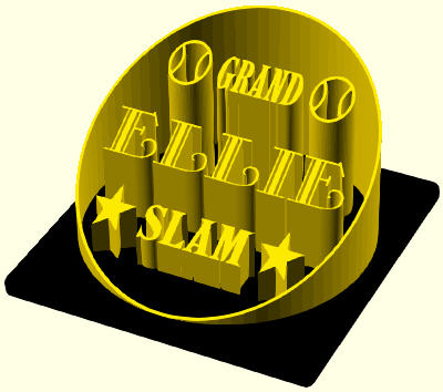 Customizable Trophy