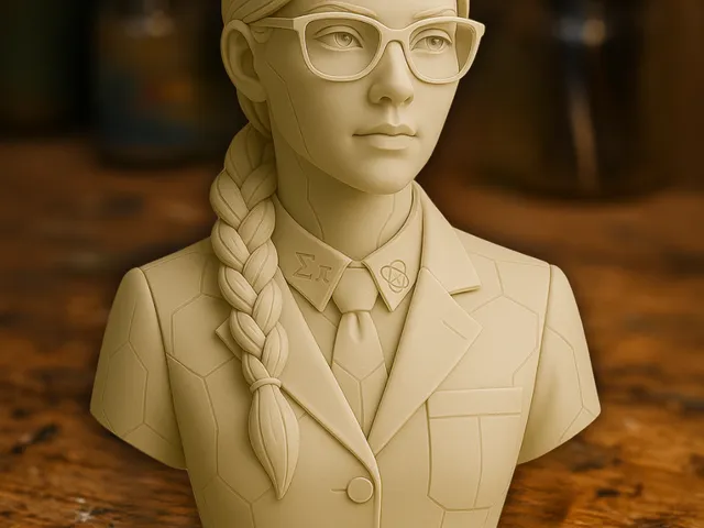 Female Scientist Bust