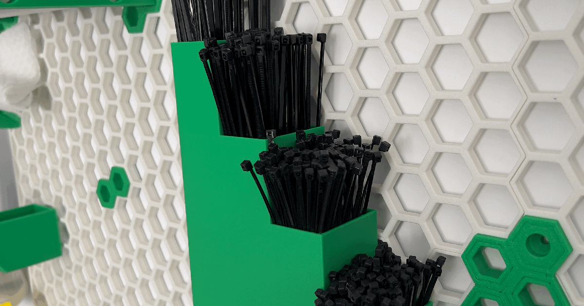 HSW - Zip tie storage by Claudio | Download free STL model | Printables.com