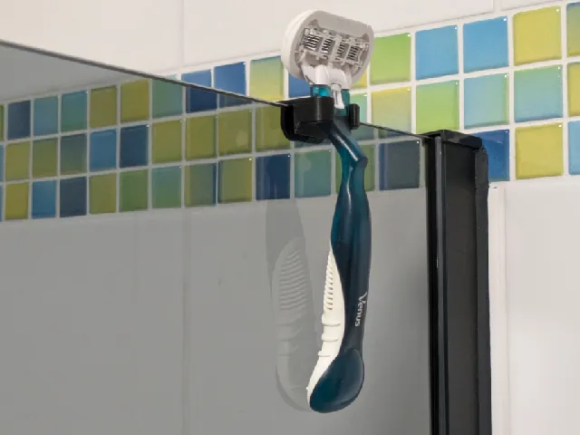 Parametric Gillette Venus Shower Glass Holder