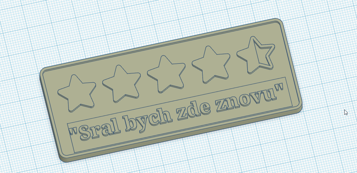 Sral bych zde znovu