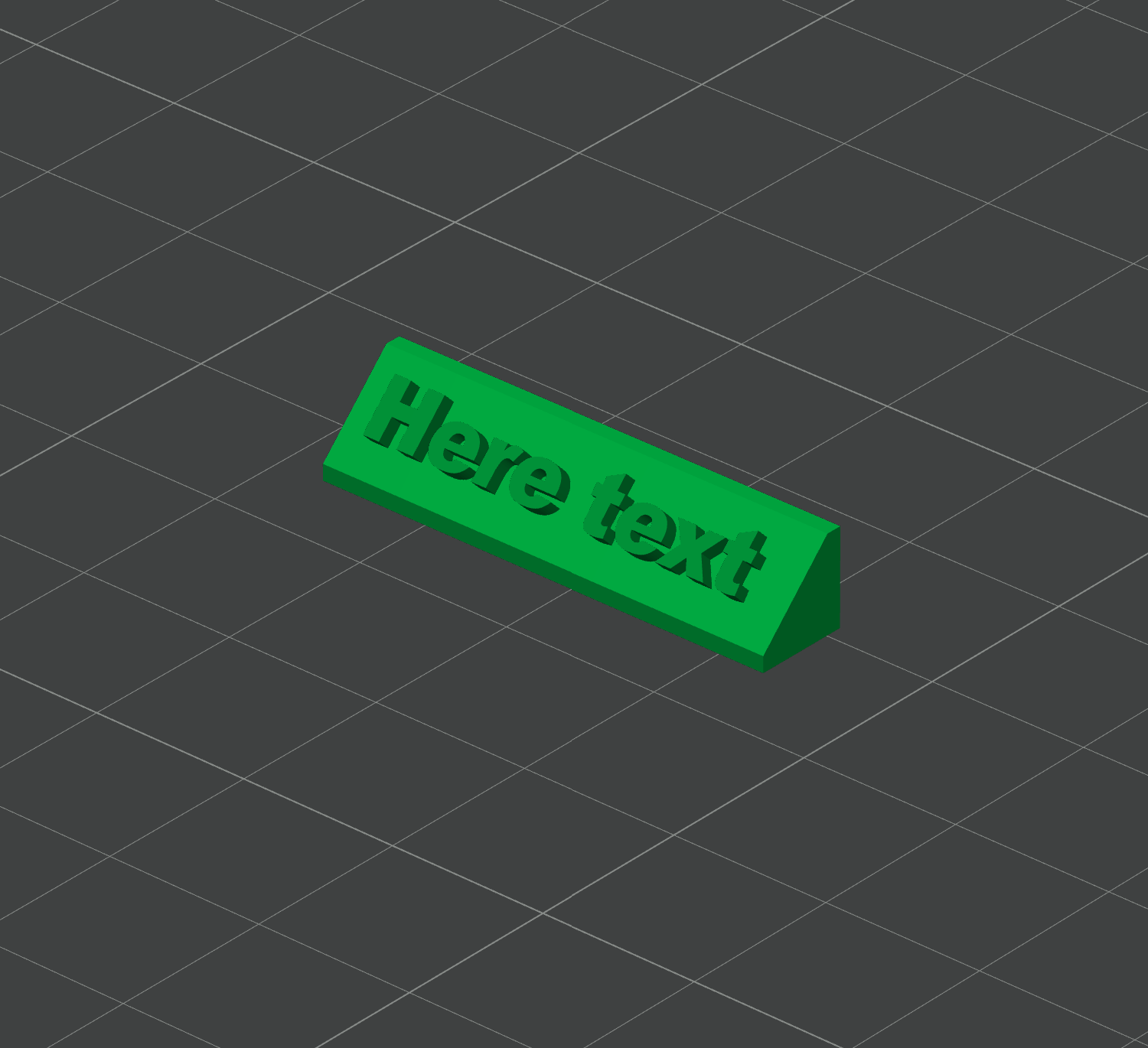 LABEL 45° DEGREE CUSTOMIZABLE