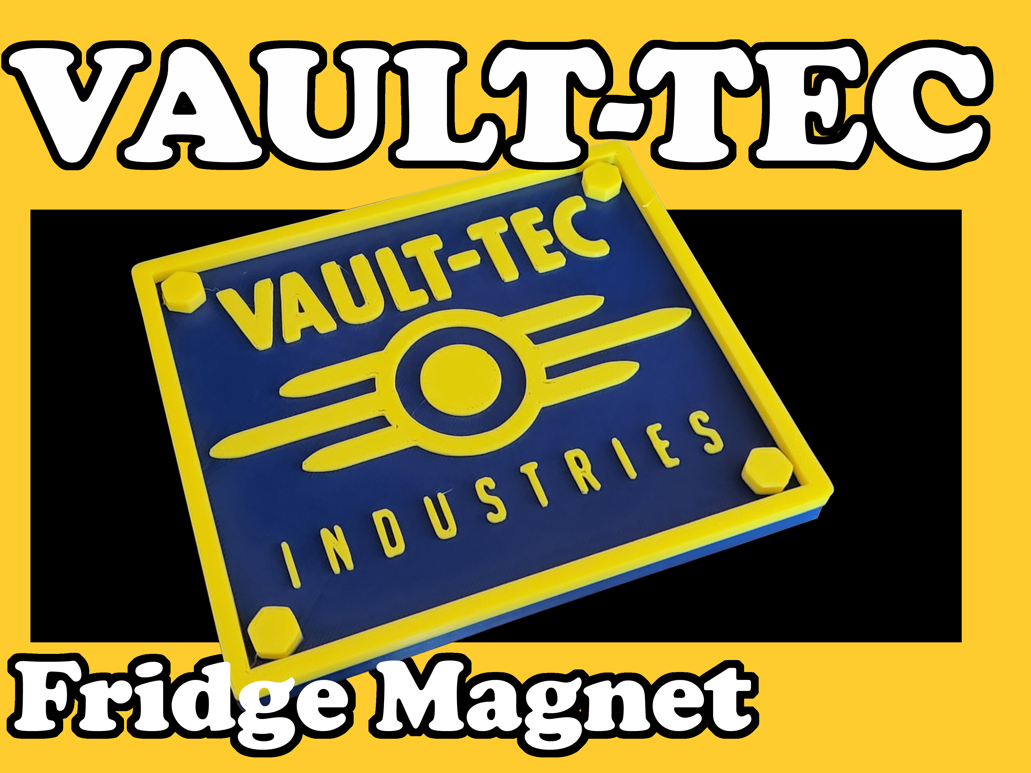 VAULT-TEC Fridge Magnet
