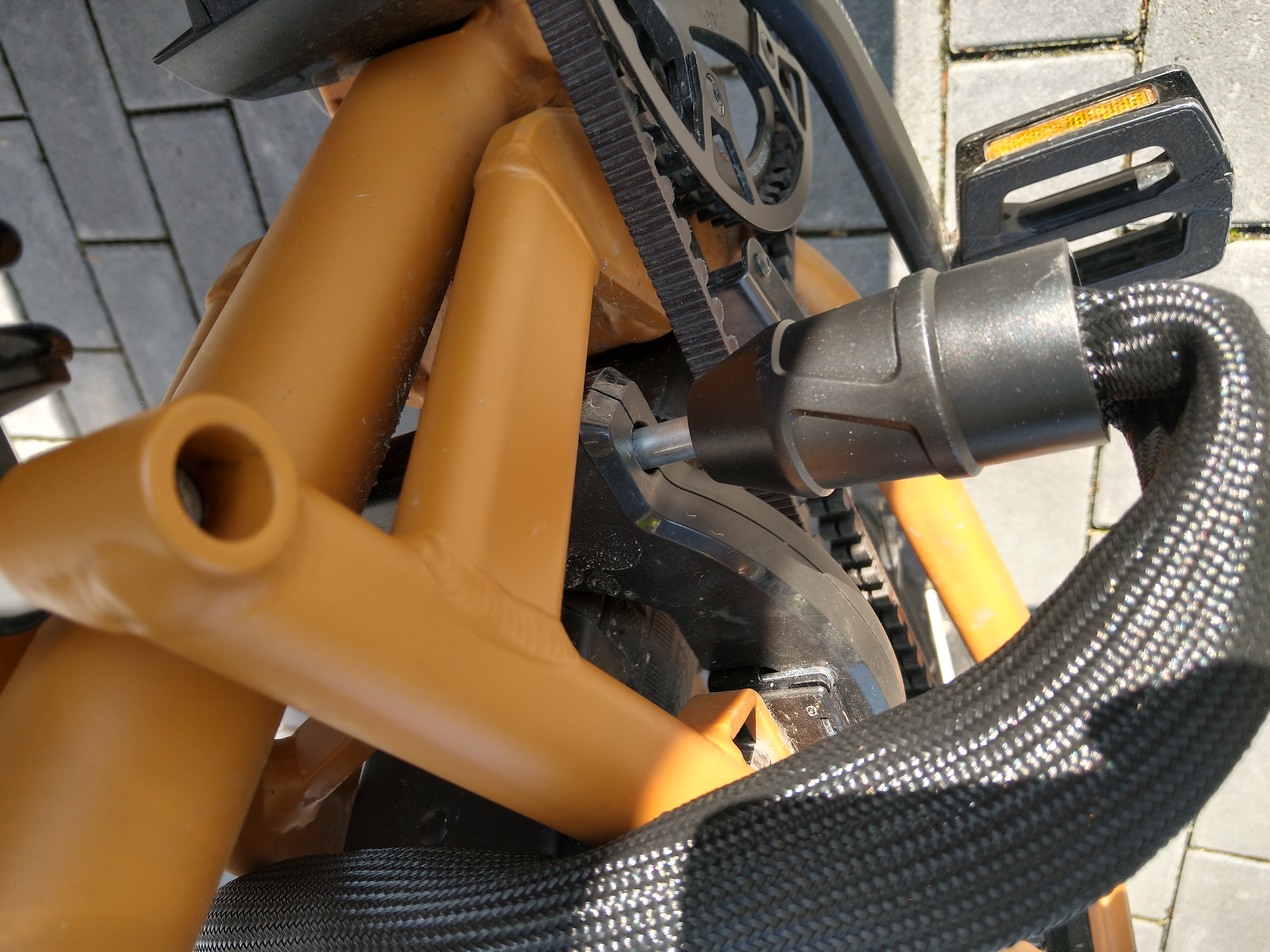 Plug in bicycle chain protector — miniatura 3