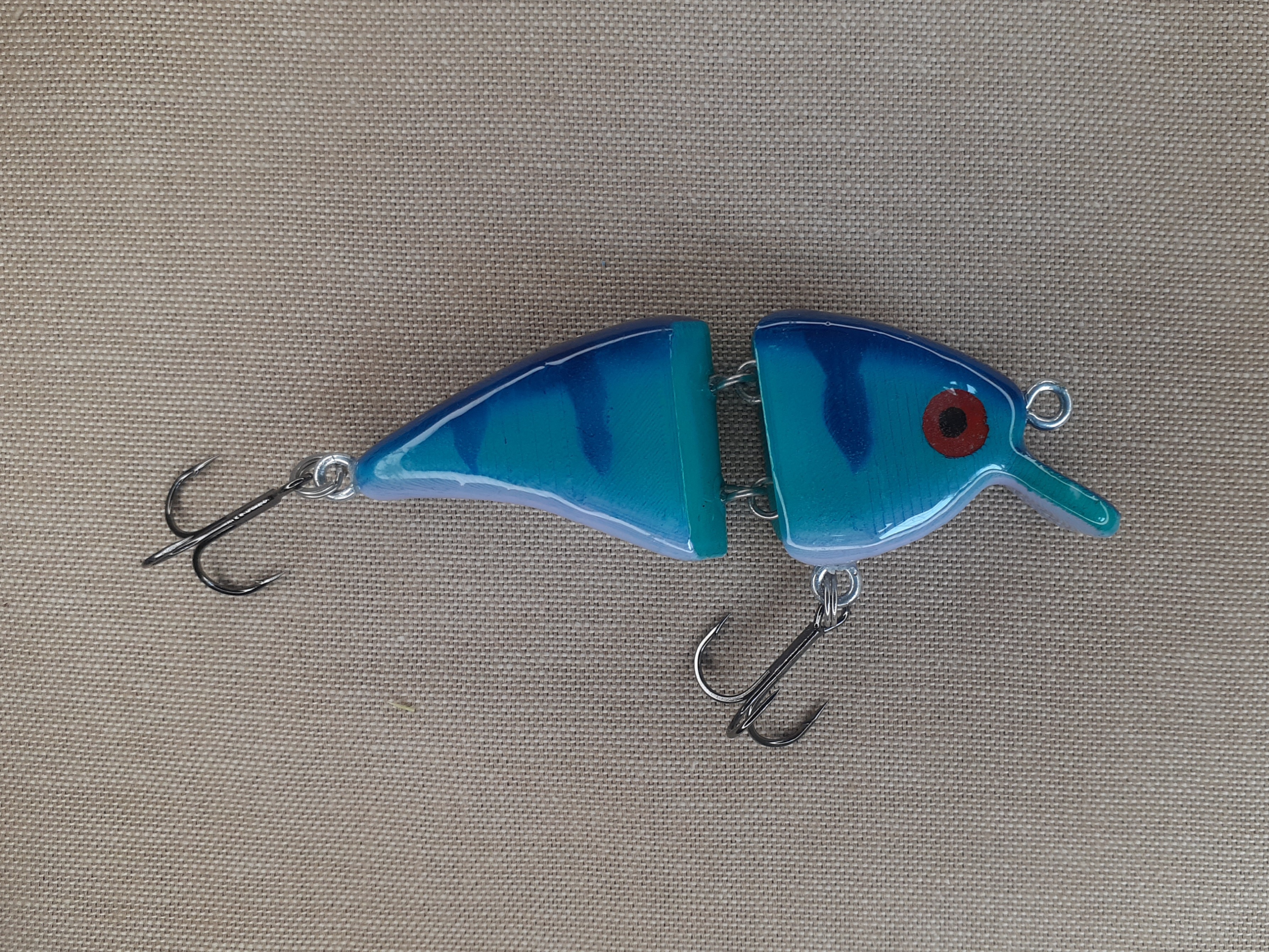 Jointed crankbait fishing lure