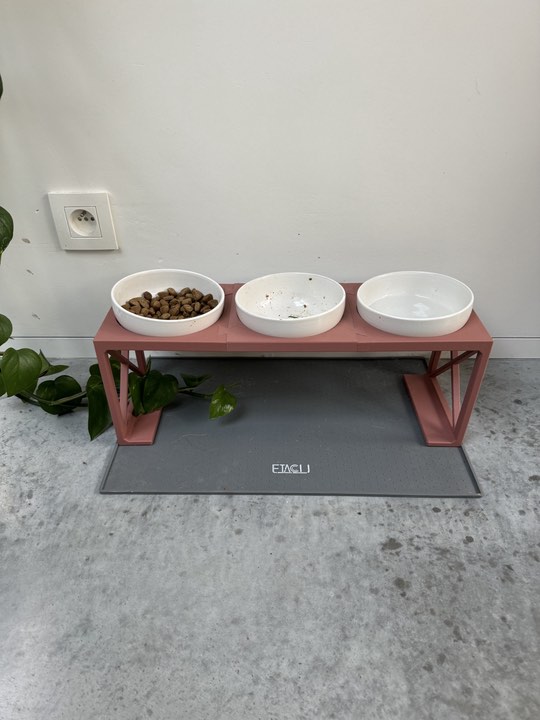 Water-Food Tray Dog/Cat Modular