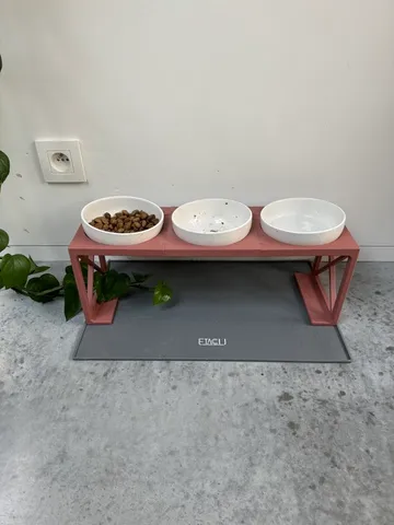 Water-Food Tray Dog/Cat Modular