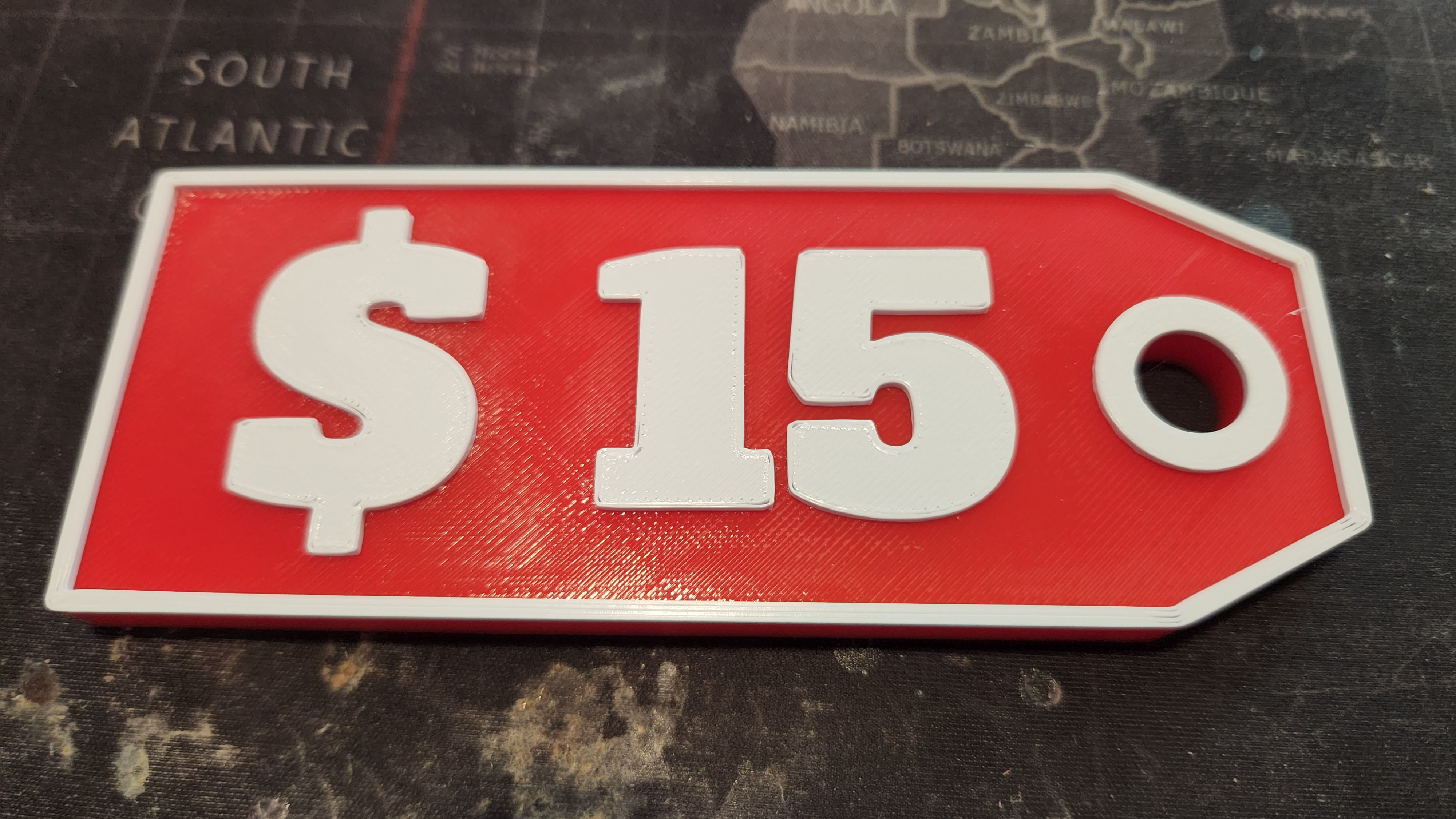 OpenScad Magnetic Pricetags by iqless Download free STL model