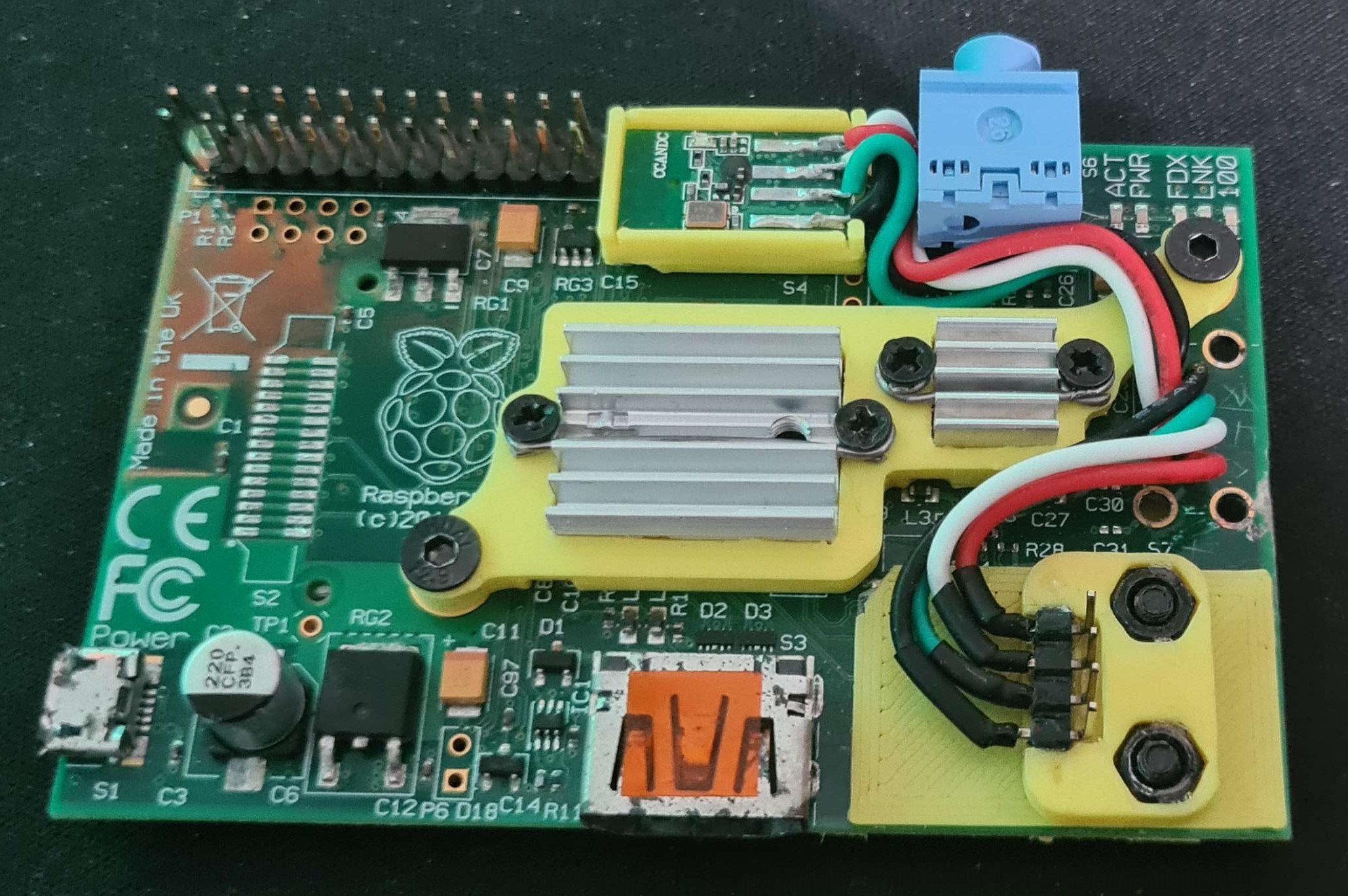 Raspberry pi 1b heatsink holder not ootb option by semaze download