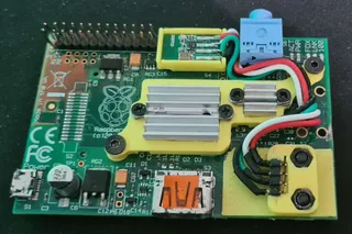 Raspberry Pi 1B Heatsink Holder (NOT OOTB OPTION)