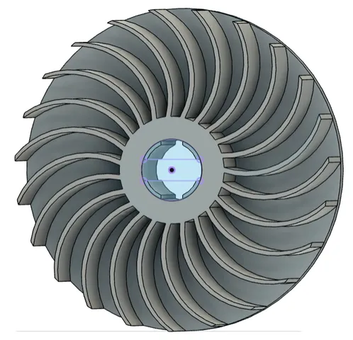 Hecht 611 ventilátor, motor fan