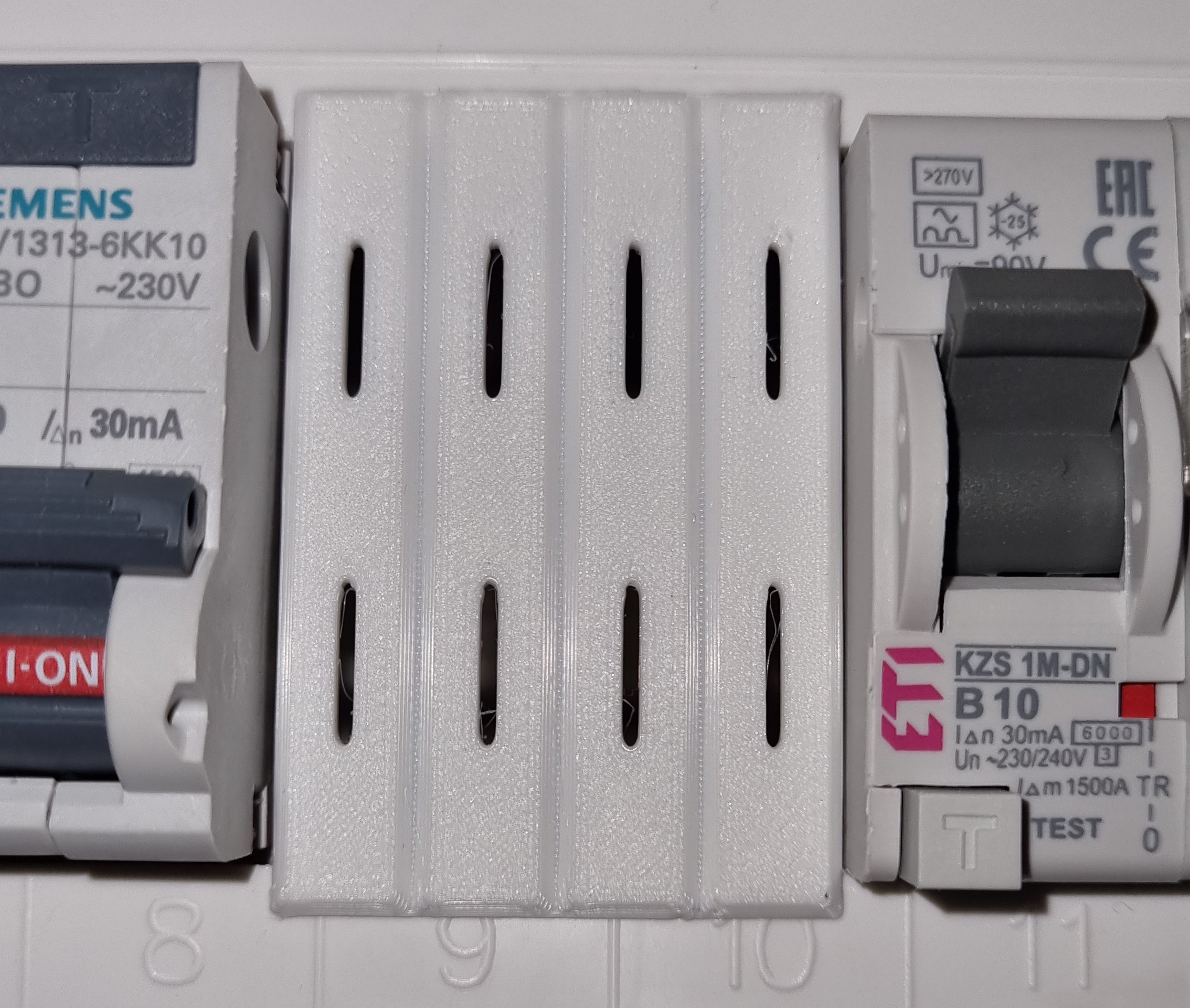 Cover for household electrical panel v2