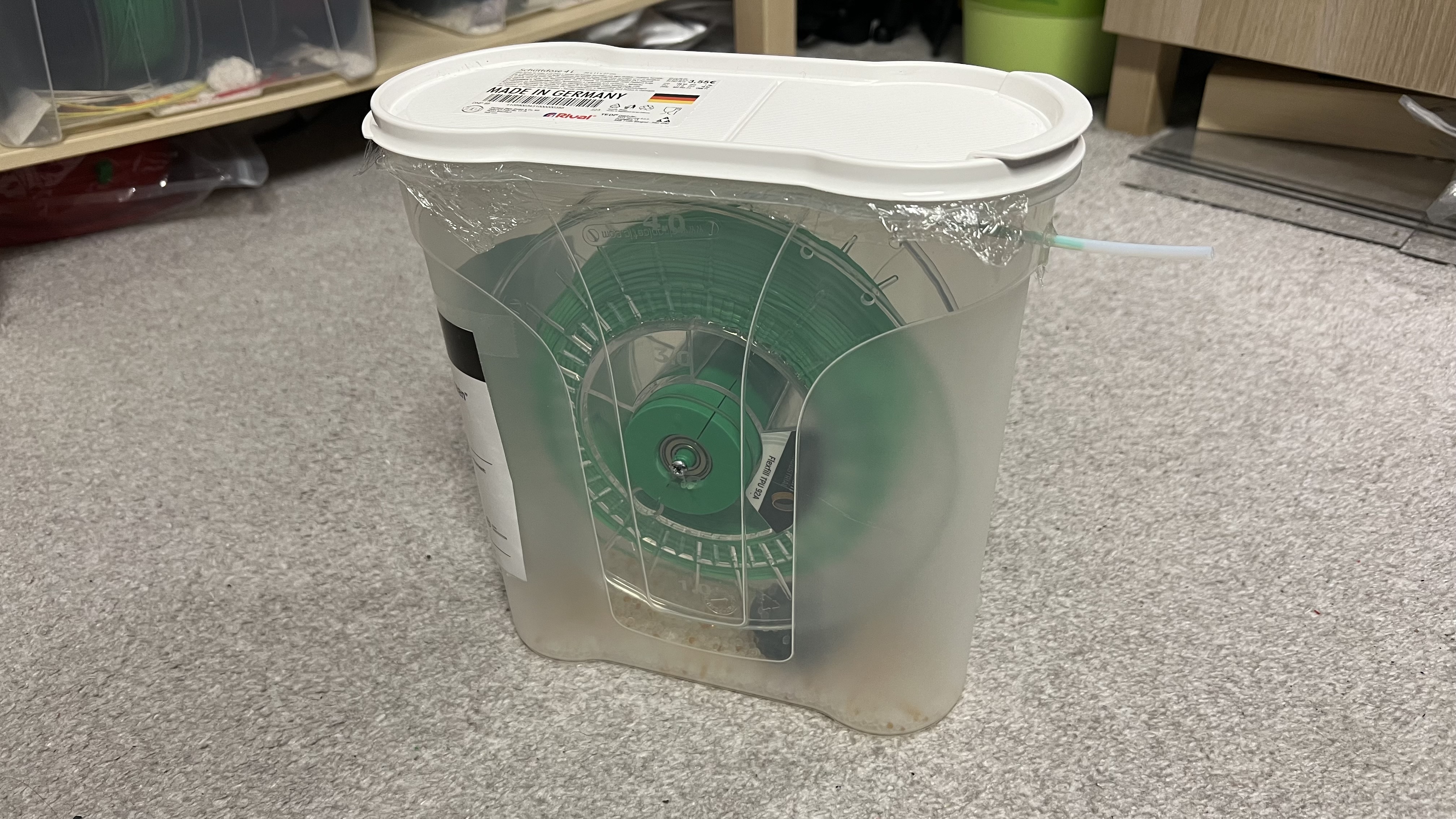Box for filament small TPU /Krabice pro filament
