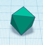 BLANK D8 dice