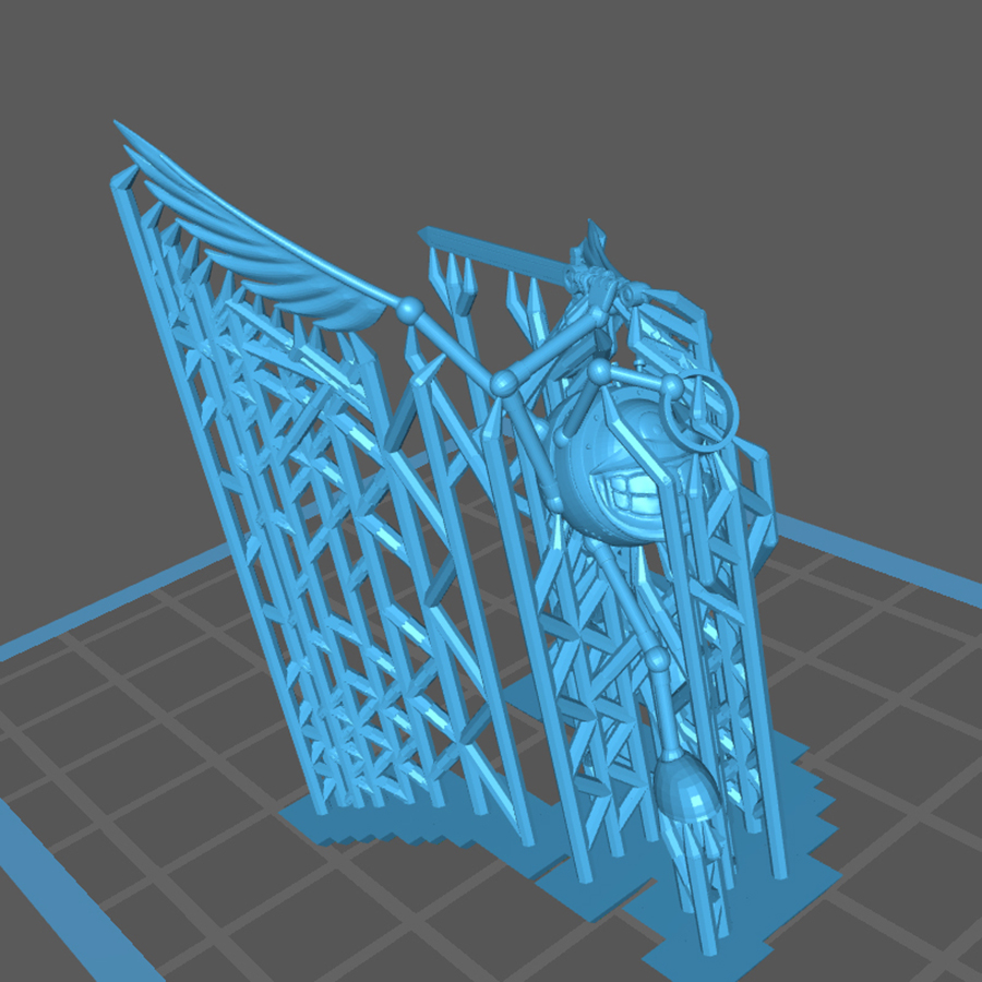 Modron - Monodrone - Geometric Warrior by np-dev | Download free STL ...