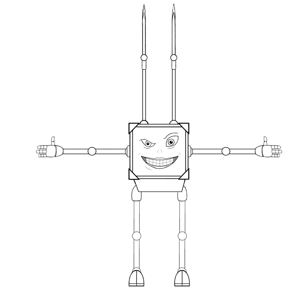 Modron - Quadrone - Geometric Warrior by np-dev | Download free STL ...