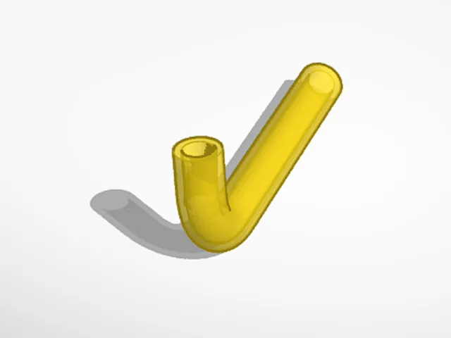 L shaped thread bar for thread winder