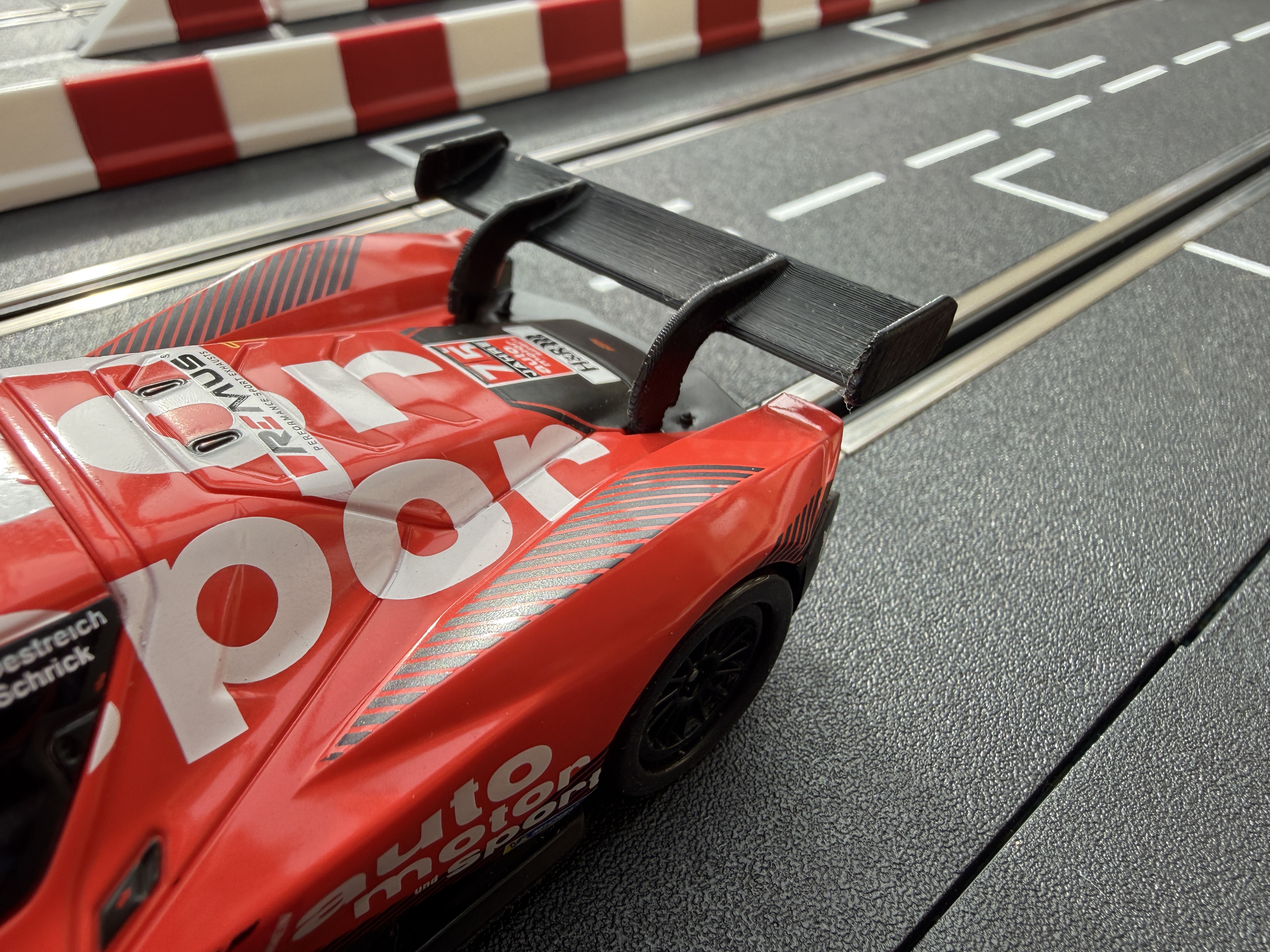 Carrera 132 KTM X-Bow Rear Wing / Spoiler / Heckspoiler 1:32 Slotcar