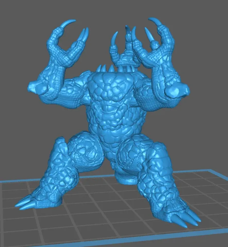 Xorn / Zorn / Rock-Monster by np-dev | Download free STL model