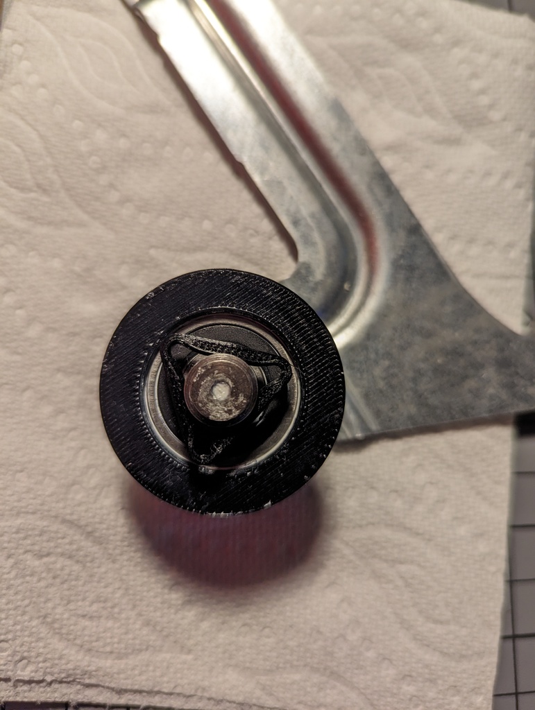 Belt tensioner pulley for Whirlpool Cabrio dryer by fearless4