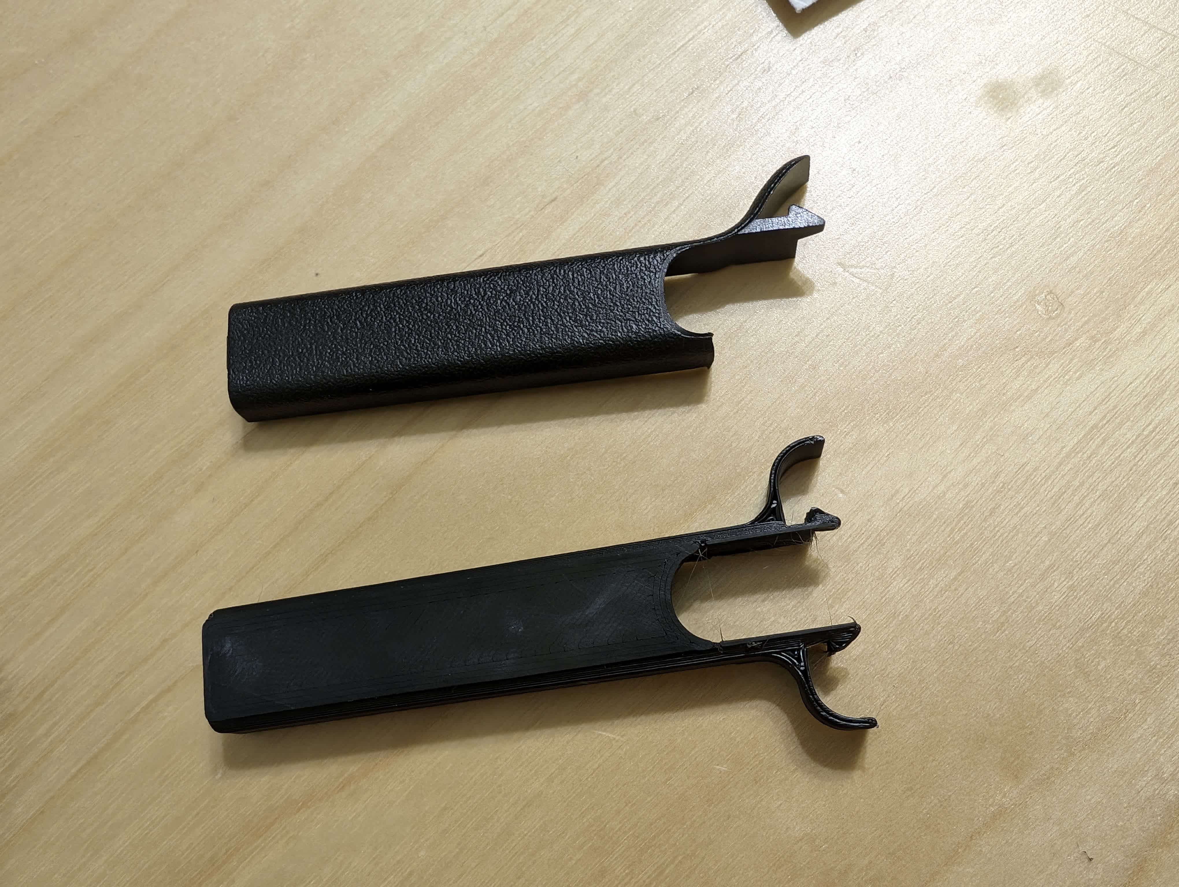 Parametric Gen 2 Prius (20032009) Rear View mirror wire cover by mrwm Download free STL model