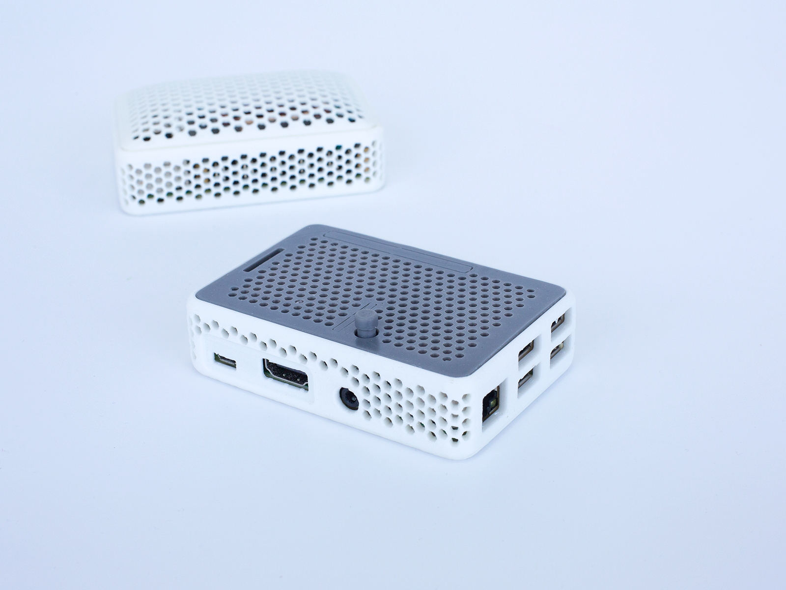 Miniatura 2 do modelo 3D Raspberry Pi 3B+ Case HexVent