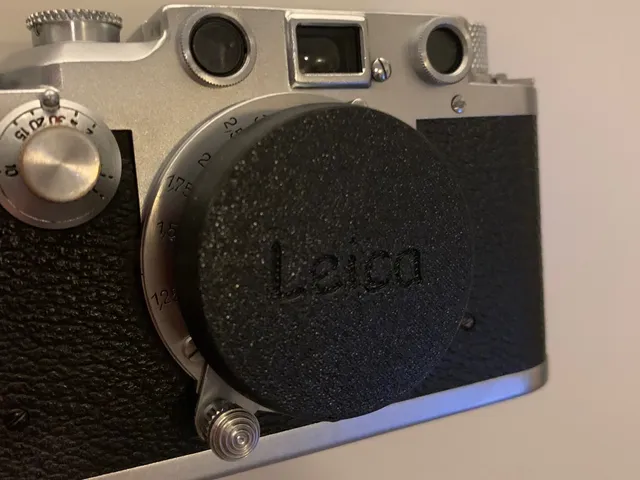 Leica ELMAR 5CM F3.5 lenscap