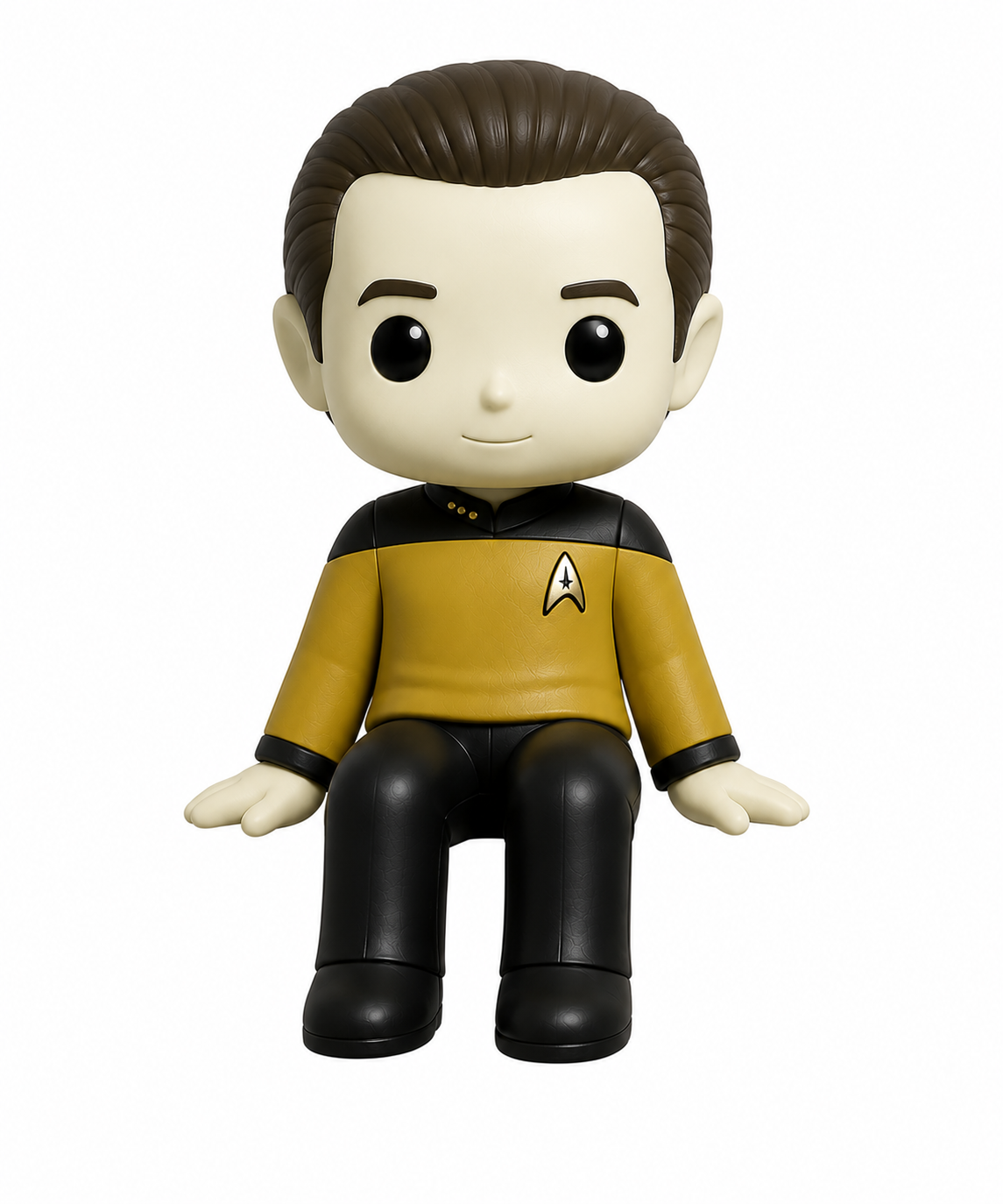 Lieutenant Commander Data desktop monitor buddy Star Trek