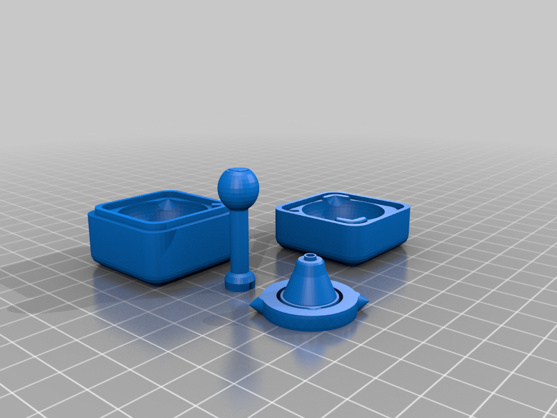 Miniatura 2 do modelo 3D Easy Print Stick Shift