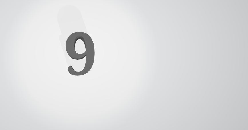number 9 by austin simon | Download free STL model | Printables.com