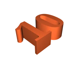 Number 10 by austin simon | Download free STL model | Printables.com