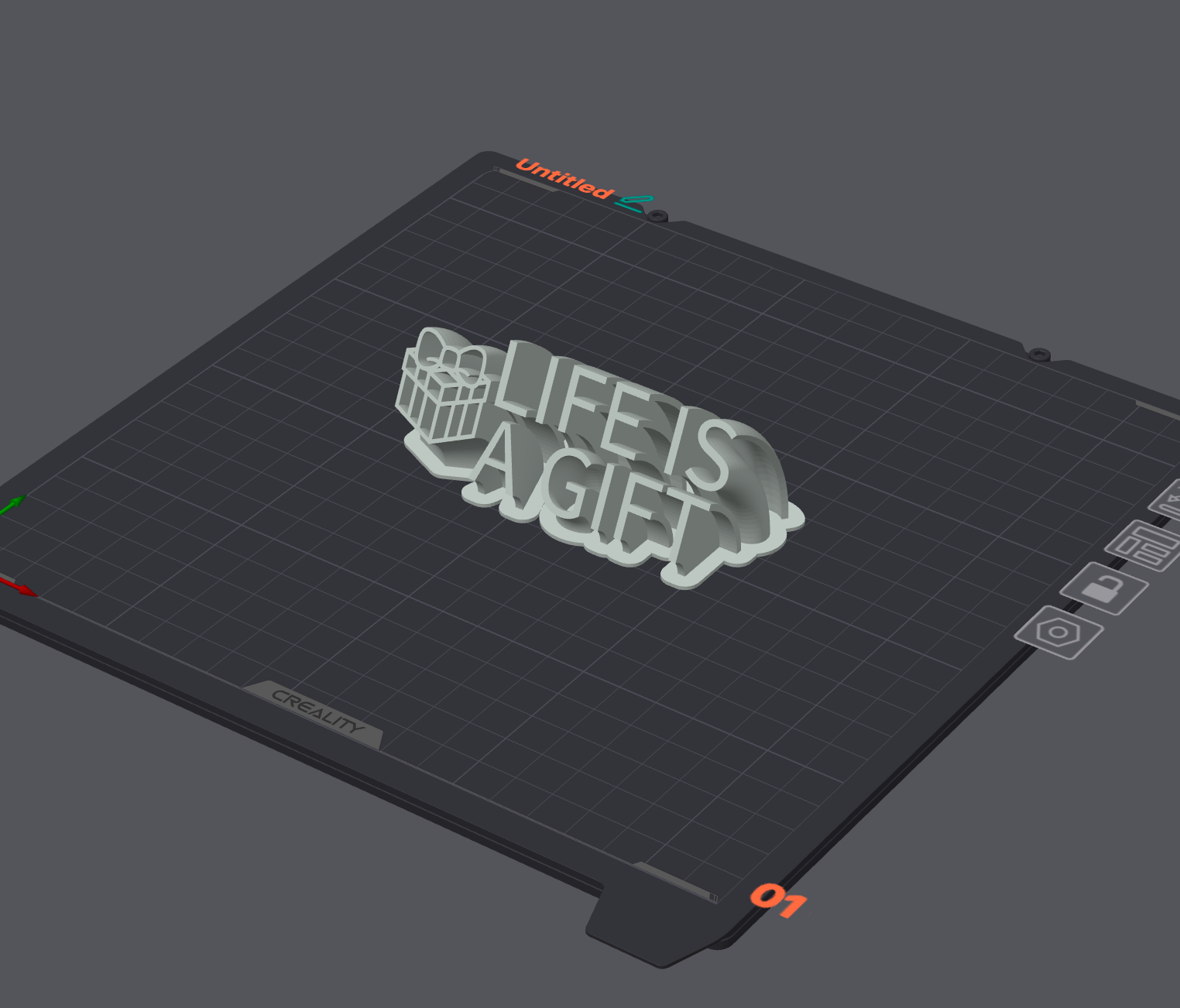 LIFE IS A GIFT by A_ilterish | Download free STL model | Printables.com