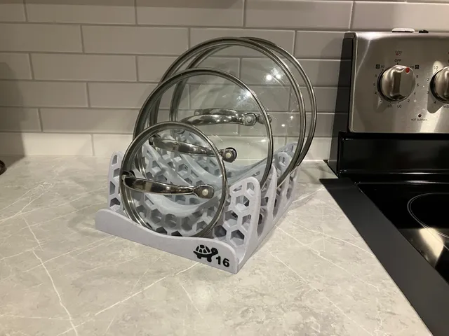 Lid rack/storage