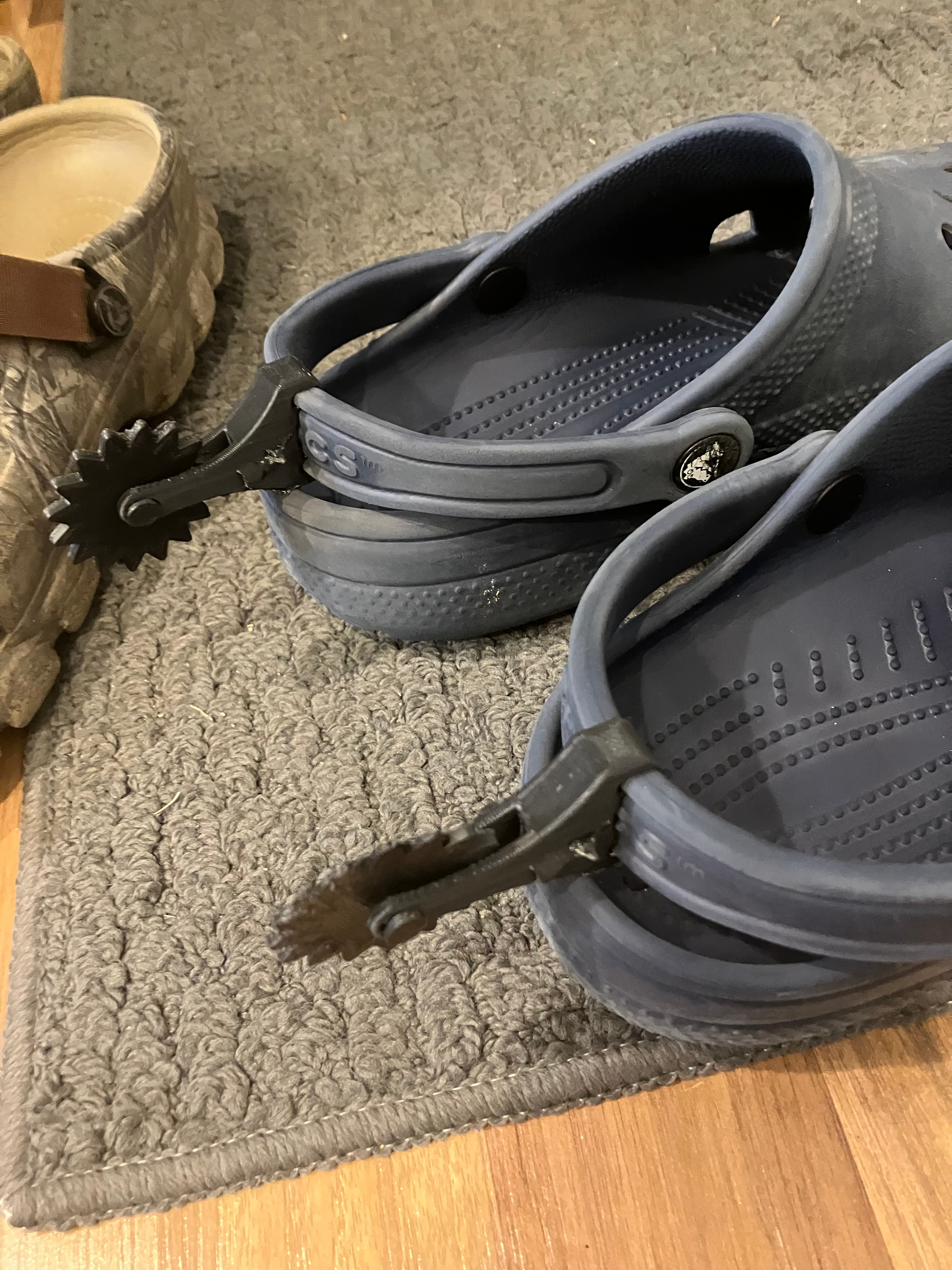 Bass and Buck Croc Spurs