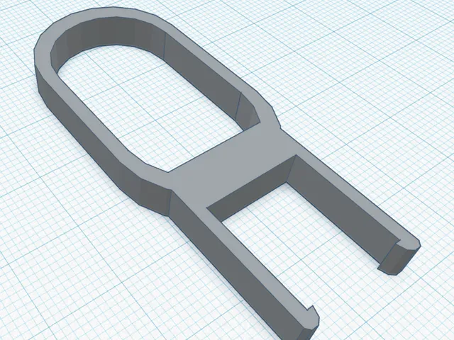 Long keycap puller