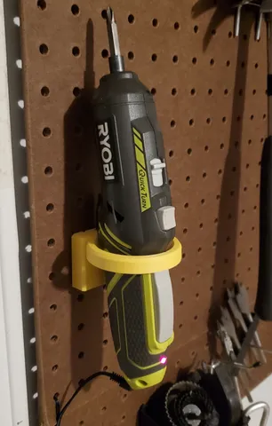 Ryobi QuickTurn Screwdriver Holster for Universal Peg Board Peg System