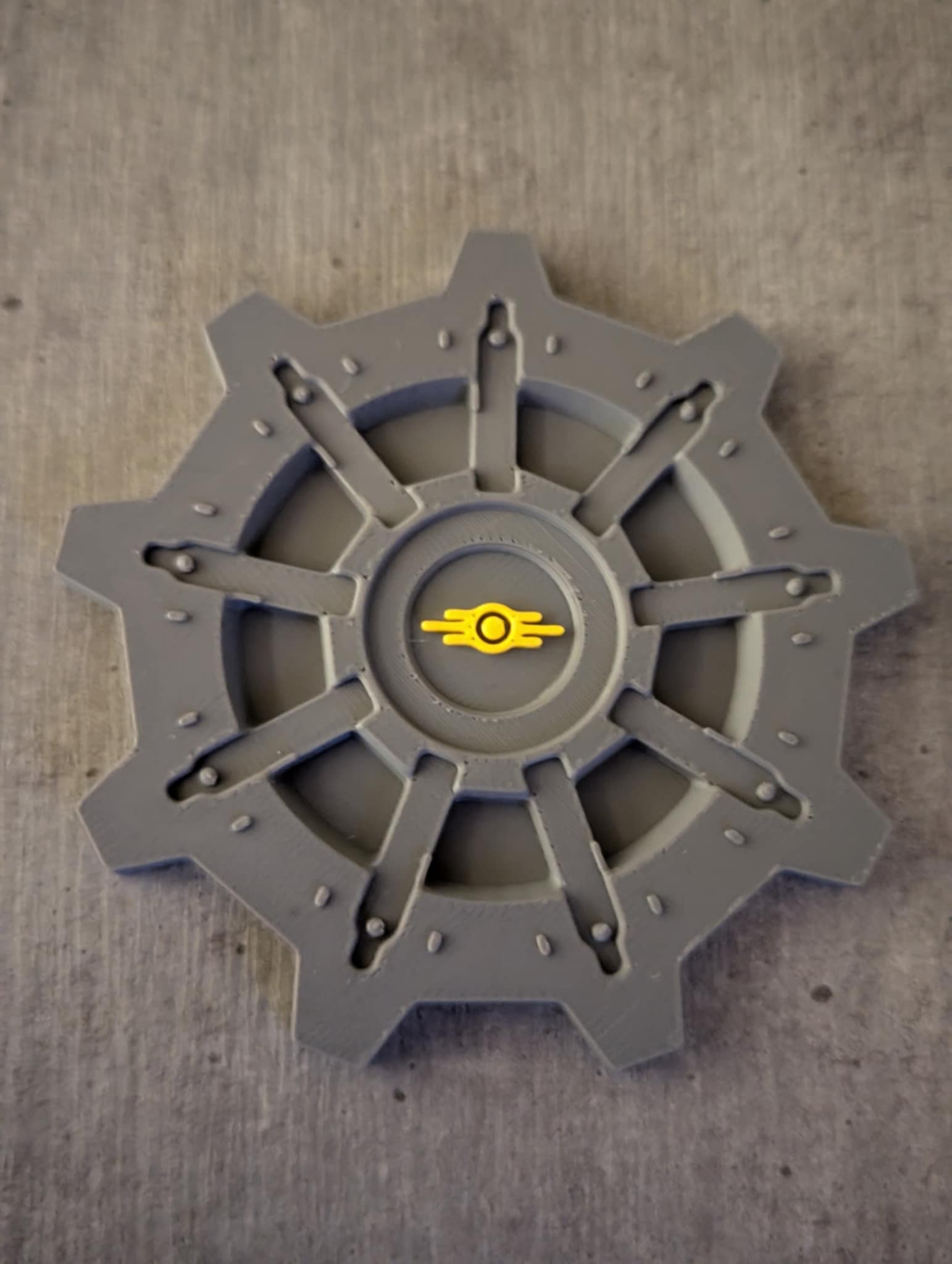 Miniatura 2 do modelo 3D Vault Door Coaster Fallout inspired