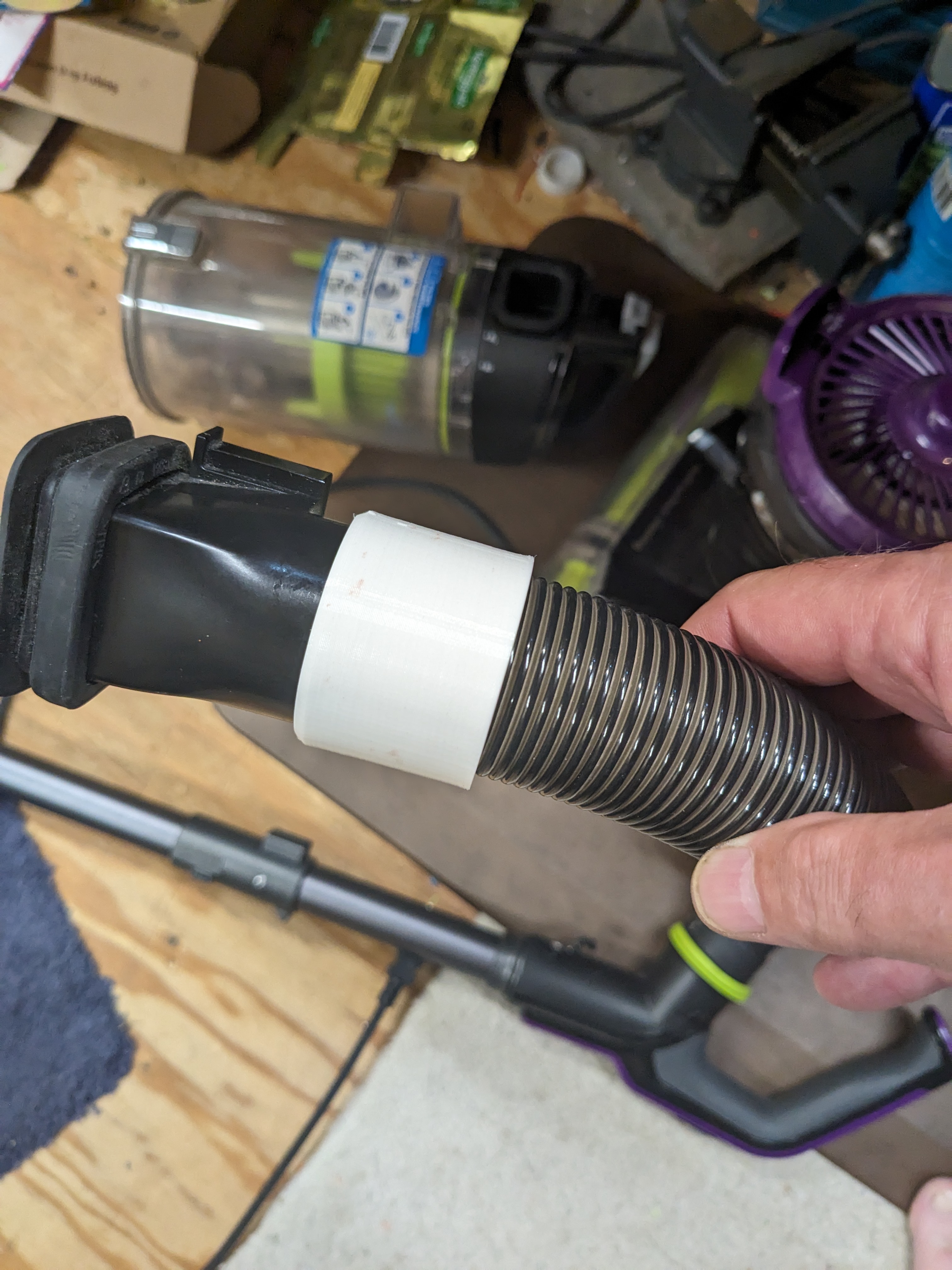 Hose End repair for Bissell Vacuum Cleaner EASY TPU by Dan Rogers