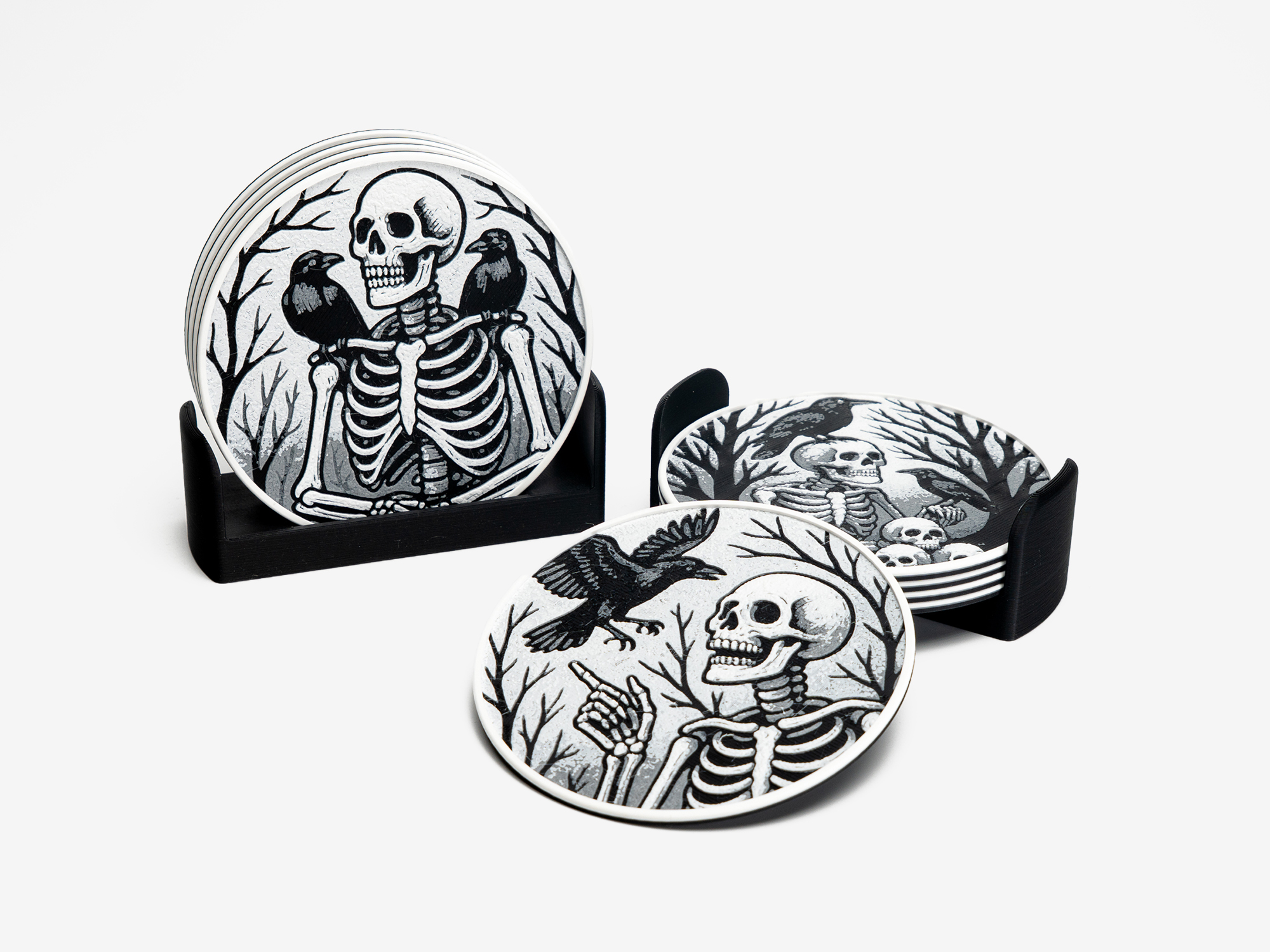 Raven Watcher Coasters — miniatura 2