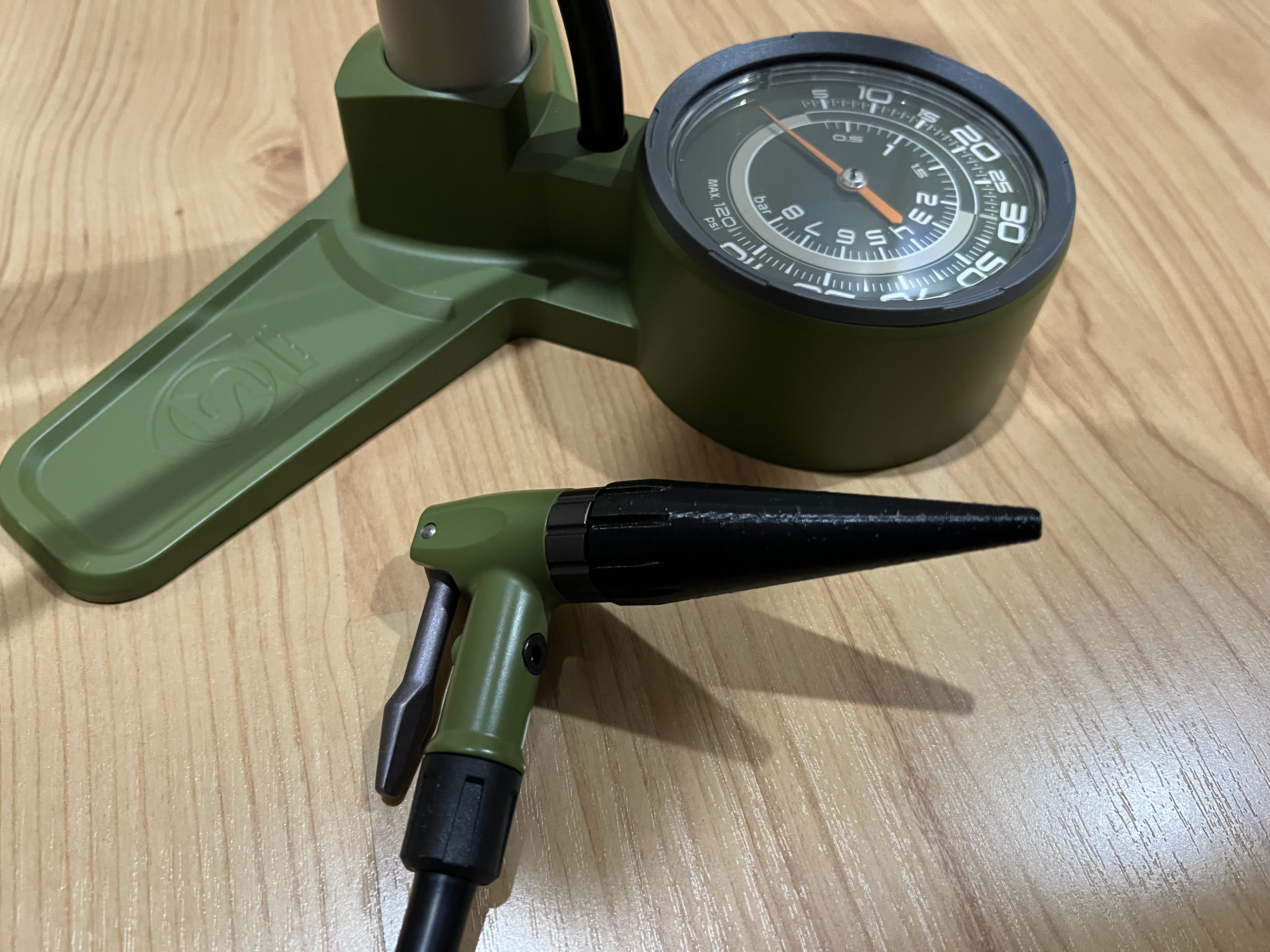 Balloon Nozzle for Bike Pump