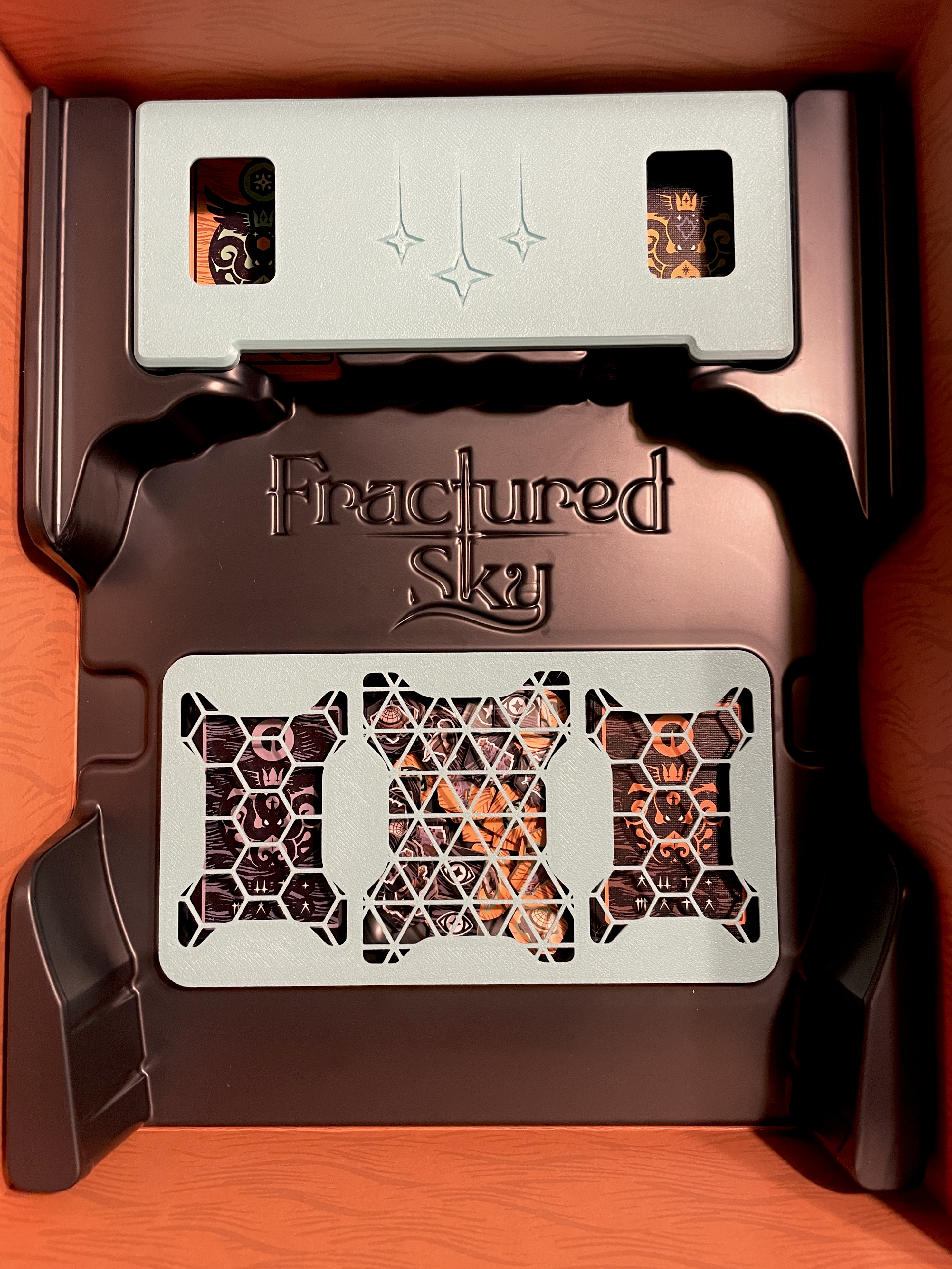 Fractured Sky Deluxe Edition Tray Covers