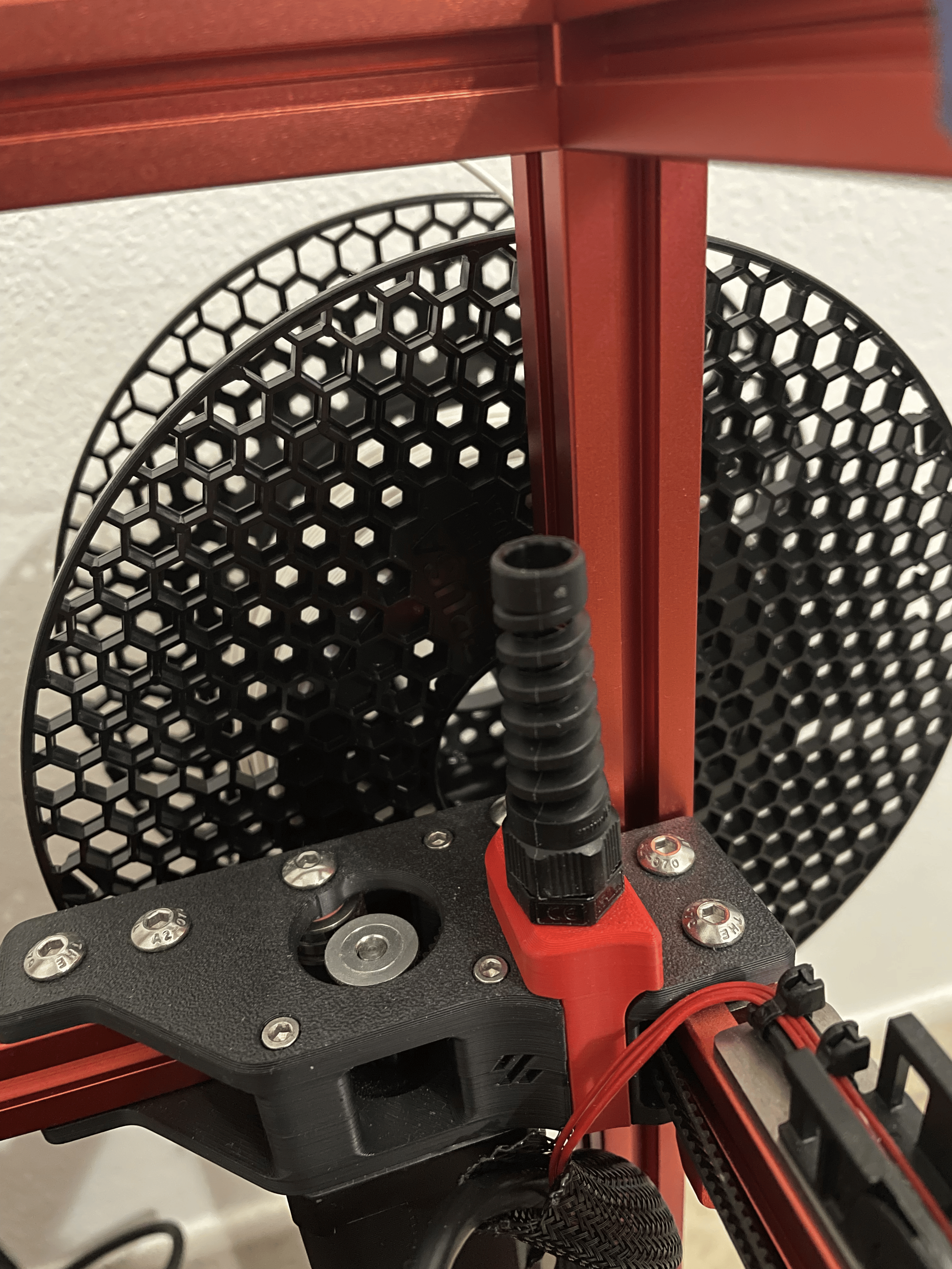 Cable cover with PG7 - Voron Trident 3D model