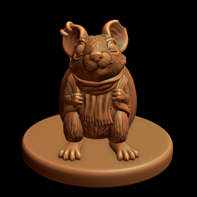 Miniatura 8 do modelo 3D Pack Rat