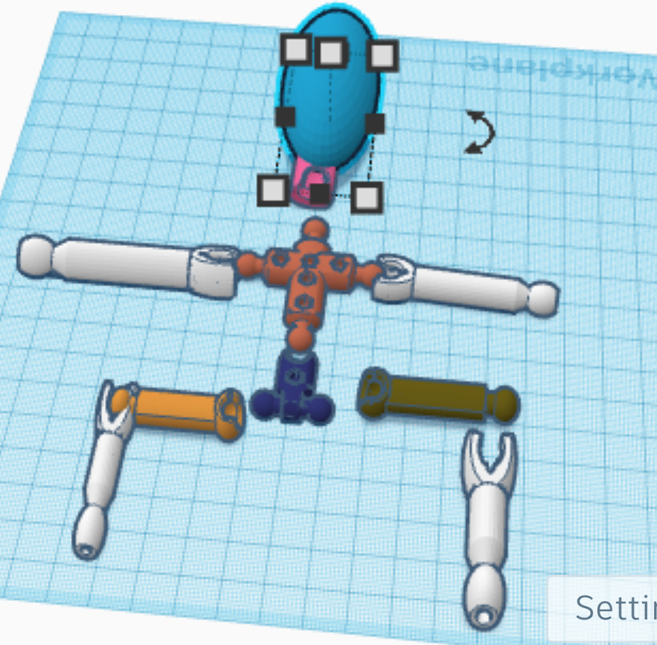 Modi bot but with a Afro